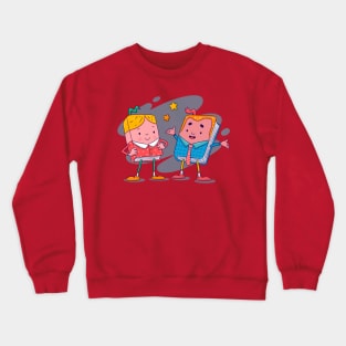 World Book Day Cartoon Crewneck Sweatshirt